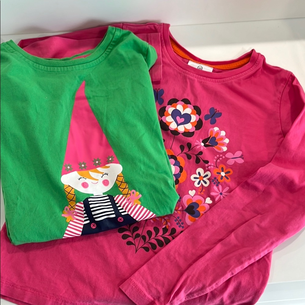 2 Hanna Andersson Long Sleeve Tops